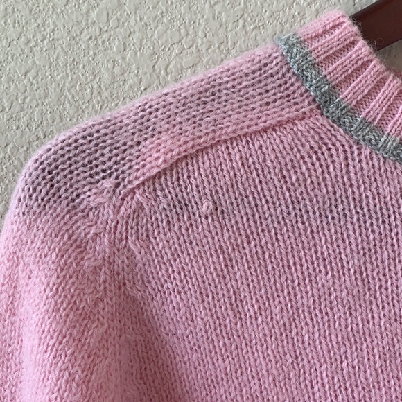 Hunters Run Soft Pink Wool Sweater sz L - Picture 3 of 6